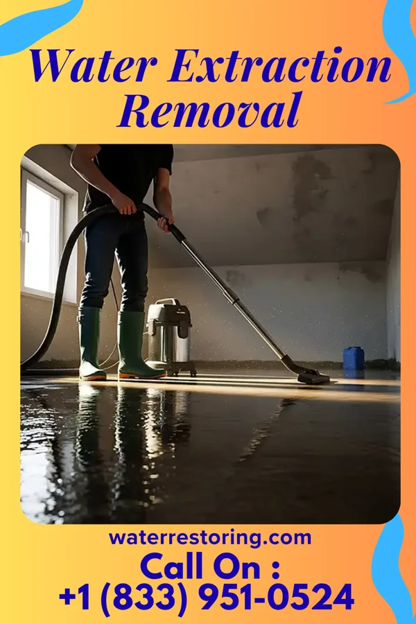 Water Extraction Removal in Morley, MI
